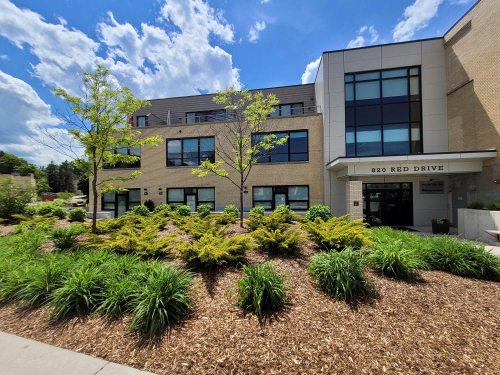 Red Drive at the Elegant Grand Traverse Commons